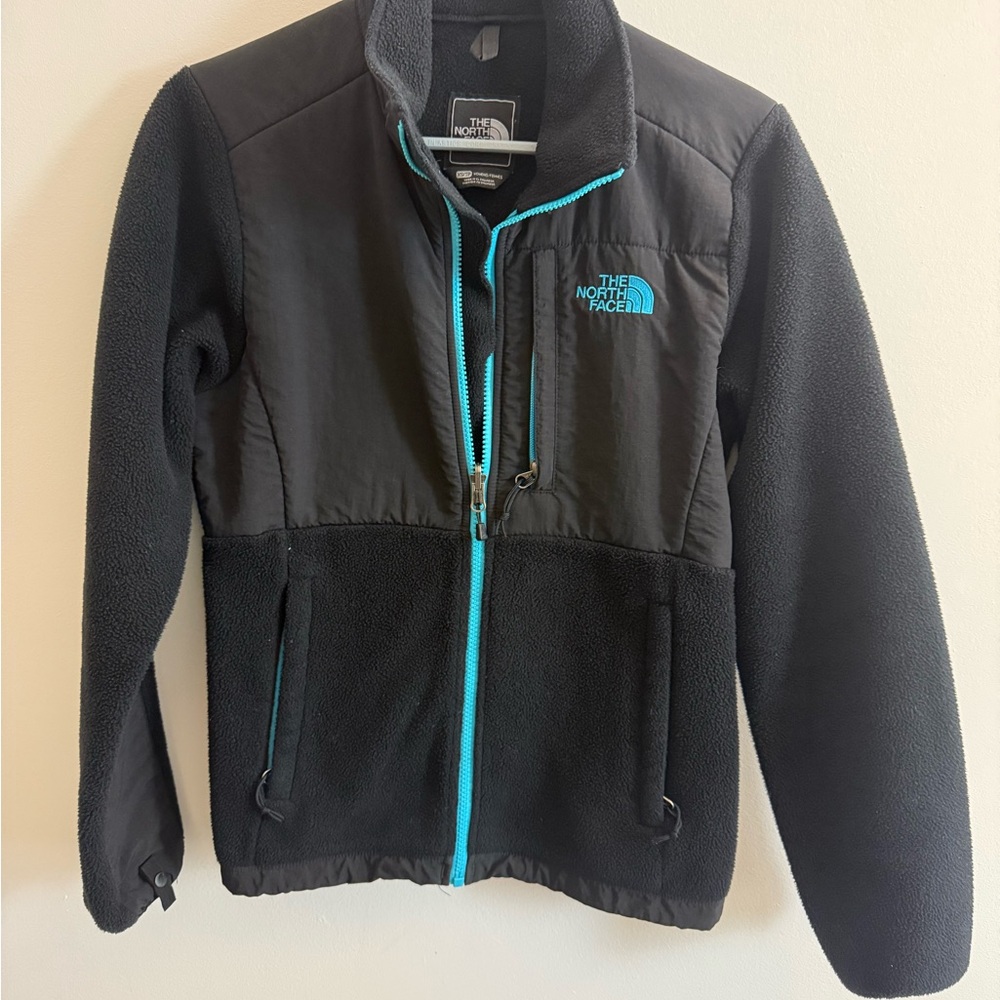 The North Face Black Jacket Denali Polartec